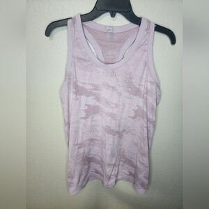 Athleta Momentum Camo Tank Purple L